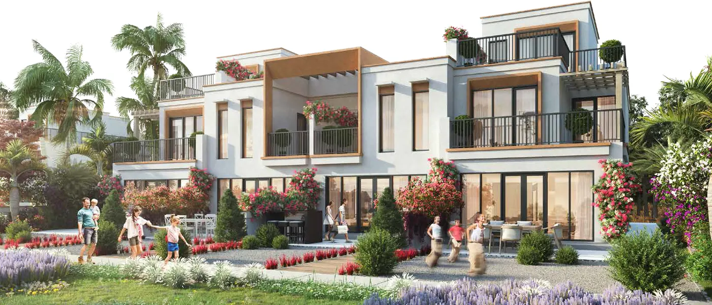 Mykonos at Damac Lagoons, Dubai - Luxury Townhouses