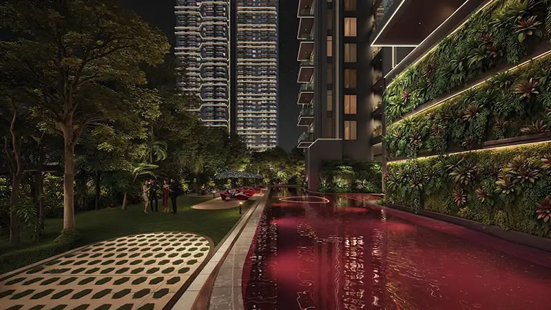 A Serene Setting By The Pool