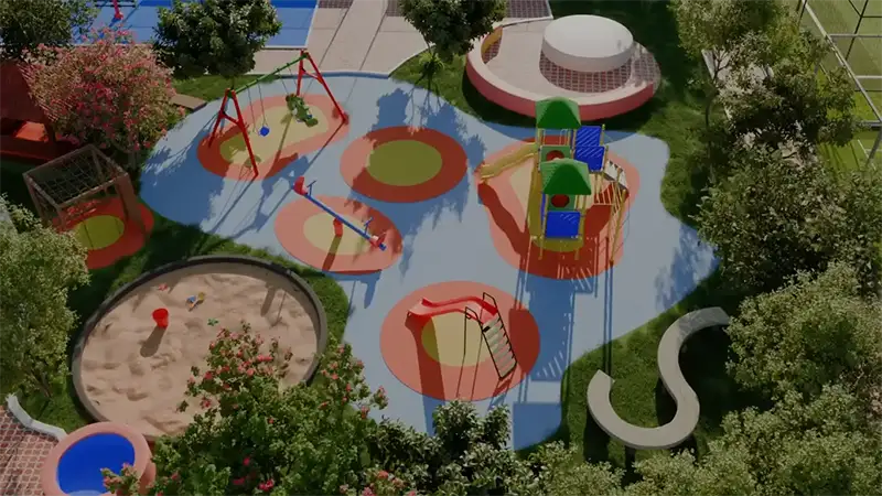 Outdoor Kids Play Area