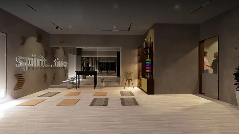 Yoga Meditation Area