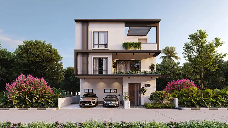 East Facing Villa