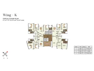 Wing K, Type 3 BHK