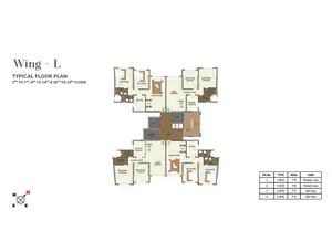 Wing L, Type 2 BHK