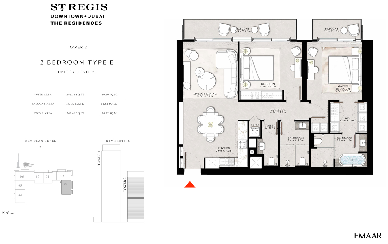 Type E, Unit 03, Level 21