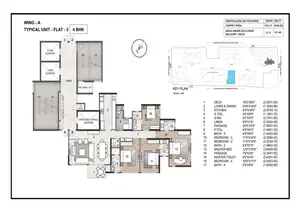 Wing A, Typical Unit, Flat 3
