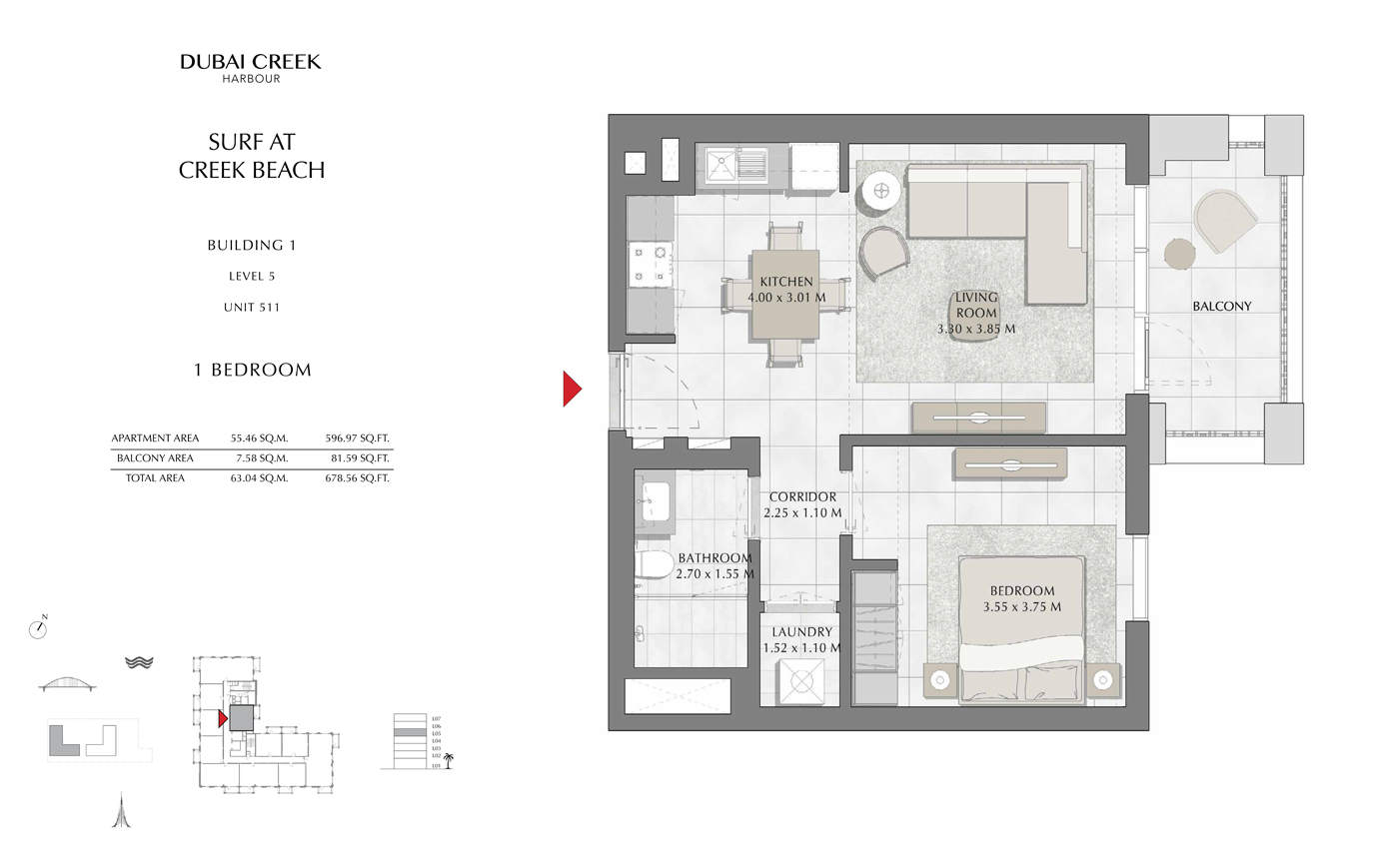 Level 5, Unit 511