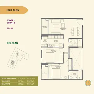 2 BHK-B, T1-05