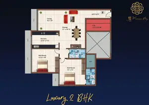 Luxury 2 BHK