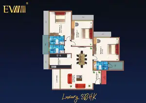 Luxury 3 BHK