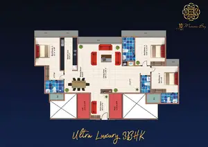 Ultra Luxury 3 BHK