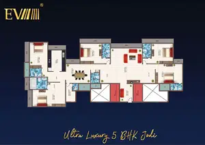 Ultra Luxury 5 BHK Jodi