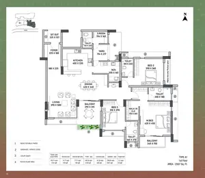 Type A1, 1st Floors
