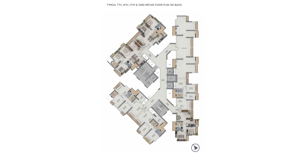 Trademark Opulus at Thane West, Mumbai - Floor Plan