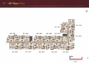 2nd To 10th Floor Plan 2
