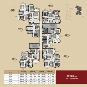 14th Floor Plan