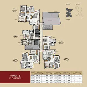 17th Floor Plan