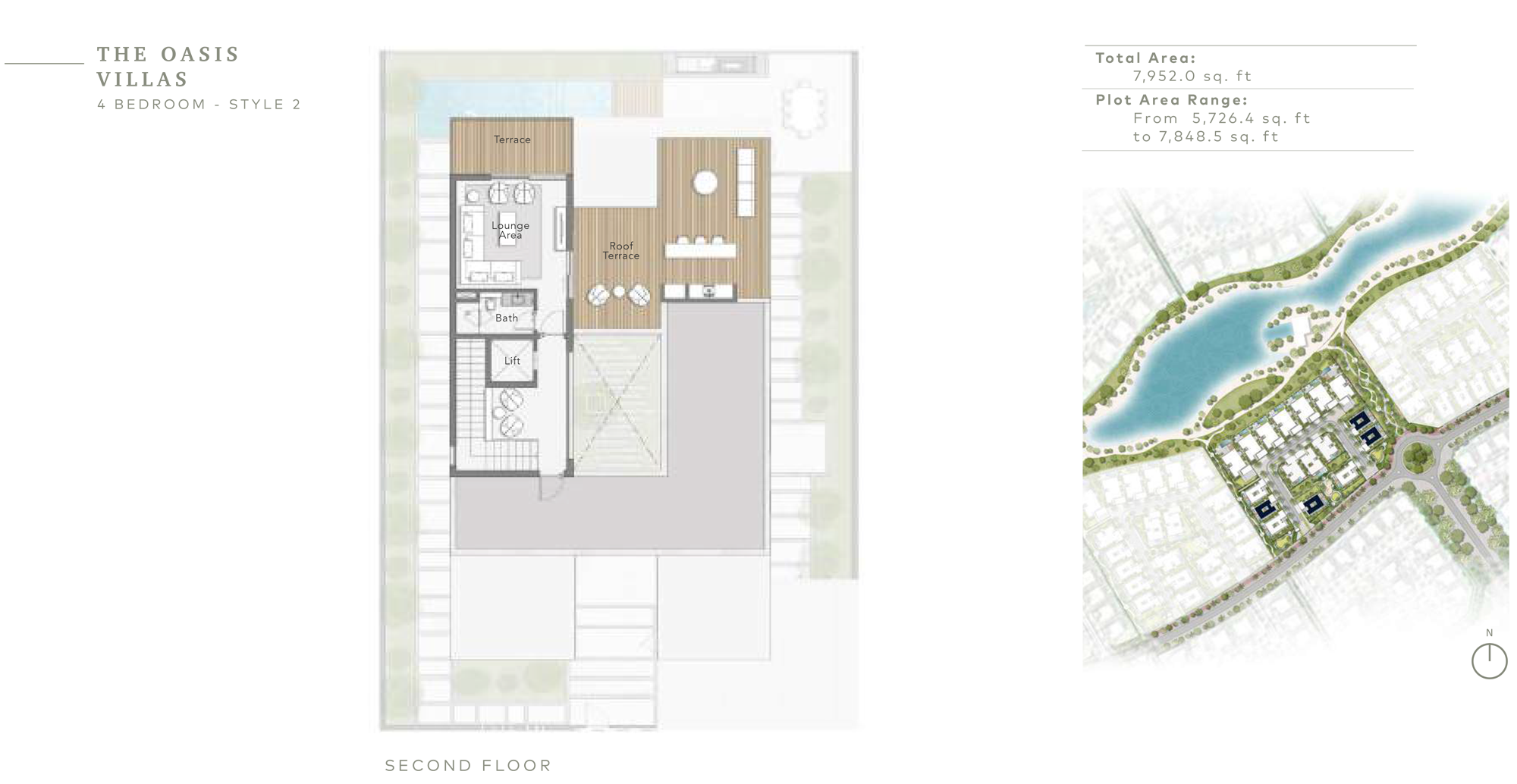 The Oasis Villas, Style 2, Second Floor