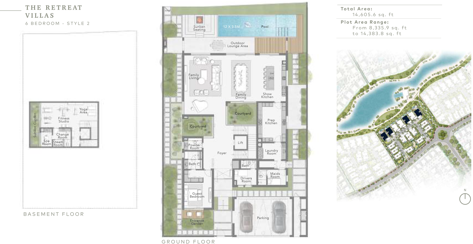 The Retreat Villas, Style 2, Ground Floor