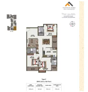 Type C, 2nd To 10th Floor