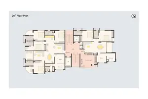 20th Floor Plan