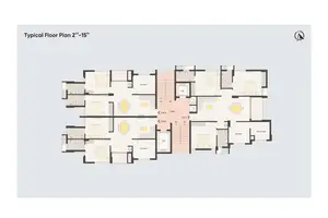 Typical Floor Plan 2nd To 15th