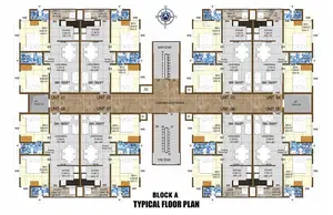 Typical Floor Plan, Block A