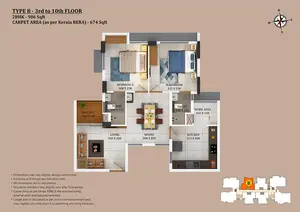 Type B, 3rd To 10th Floor
