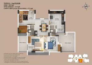 Type F1, 2nd Floor