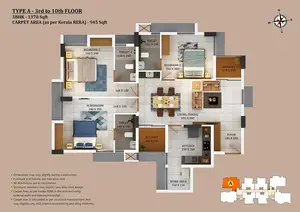 Type A, 3rd To 10th Floor