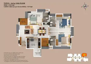 Type D, 3rd To 10th Floor