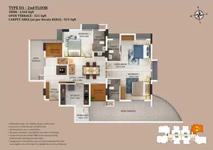 Type D1, 2nd Floor