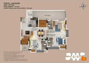 Type E1, 2nd Floor