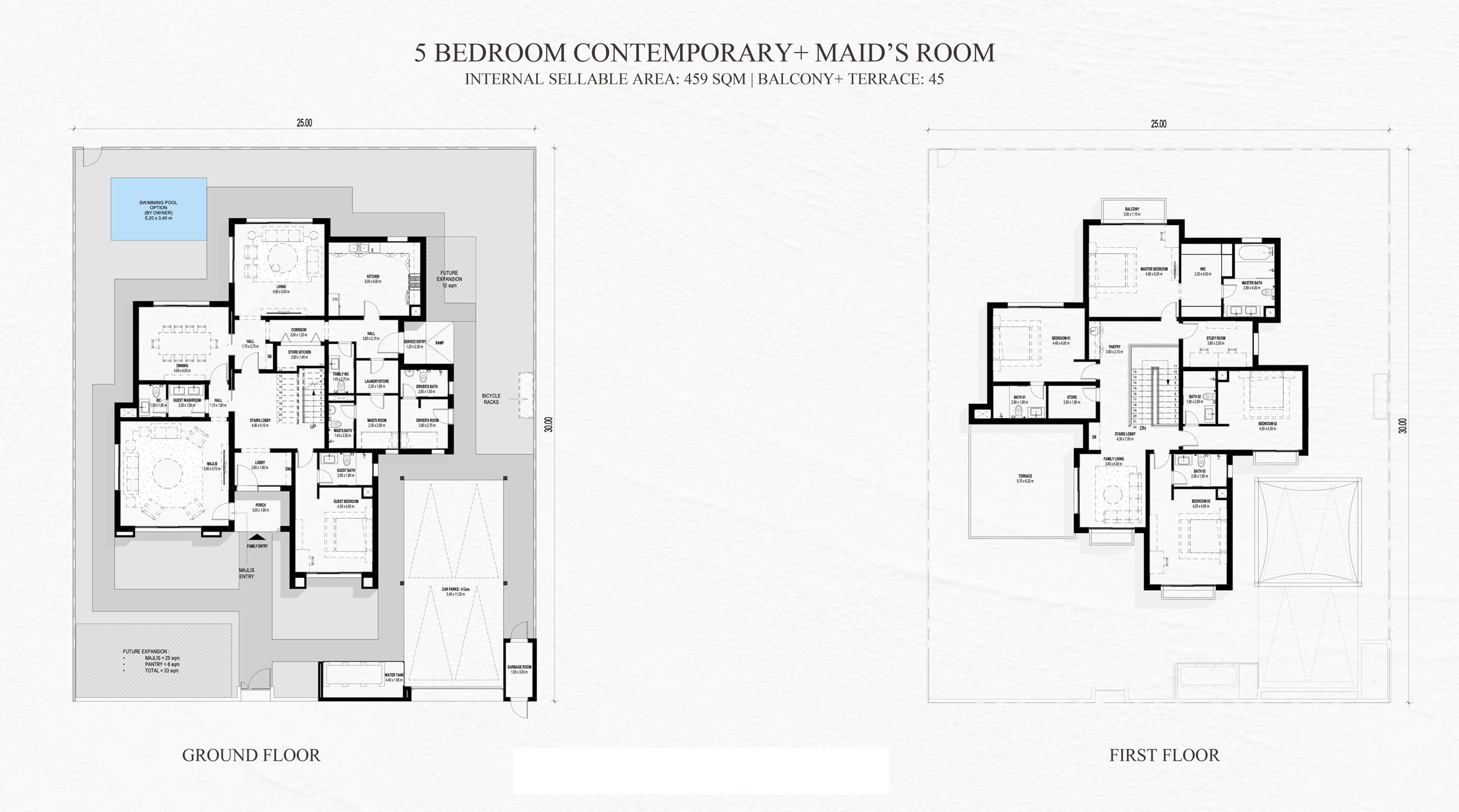 5 Bedroom, Contemporary