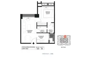 Unit Plan - 1 BHK