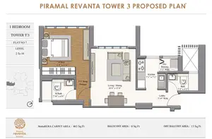 Tower T3, Flat No 7
