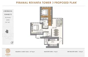 Tower T3, Flat No 1