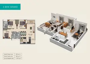 3 BHK Grand