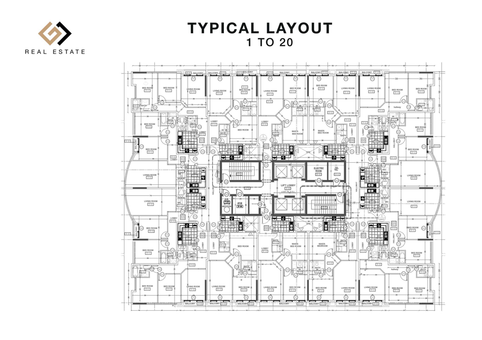 Typical Layout 1 To 20