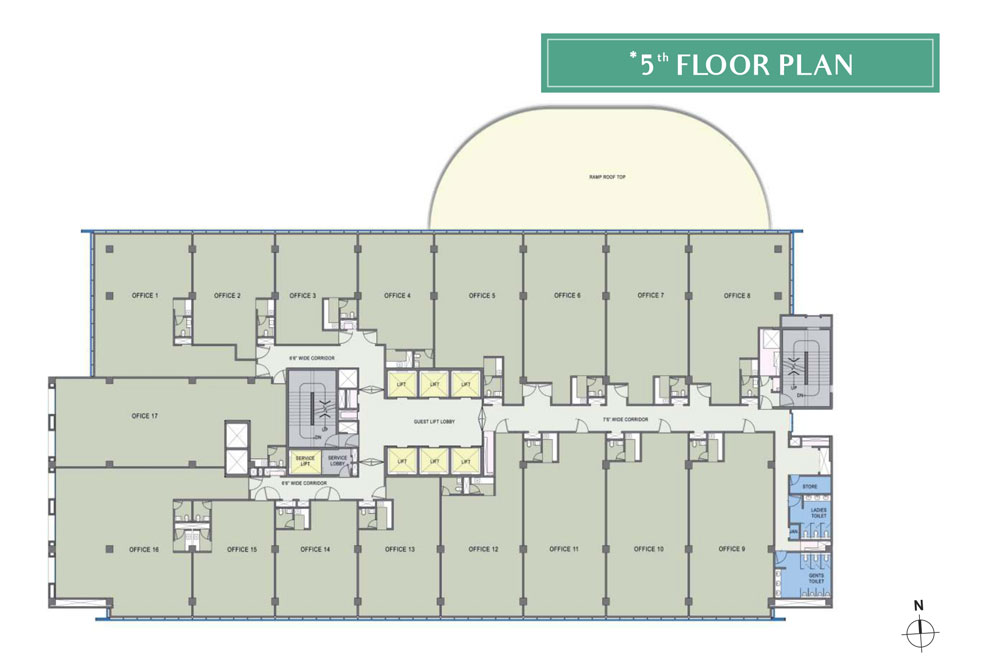 5th Floor Plan