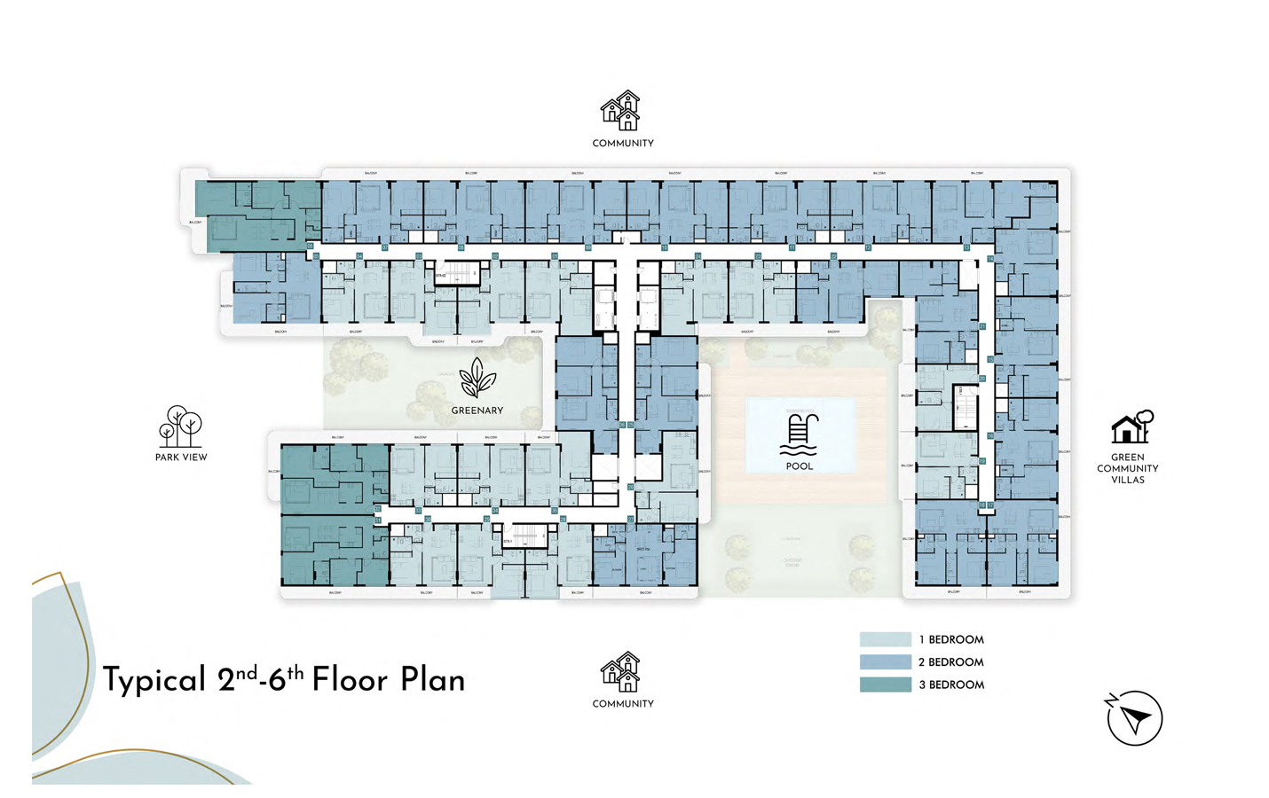 Typical 2nd-6th Floor