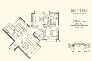 3 Bed Luxe, Wing-A & C