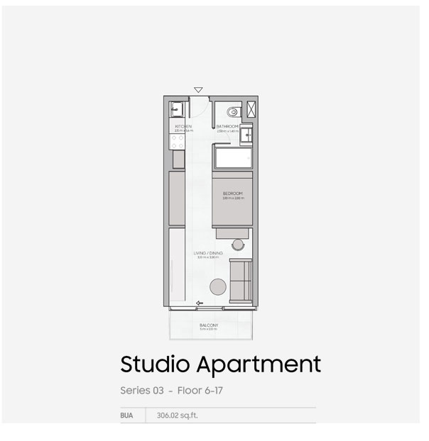 Studio-Apartment ,Series-03-Floor-6-17