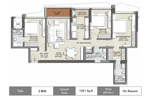Type 3BHK