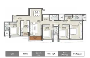 Type 4BHK
