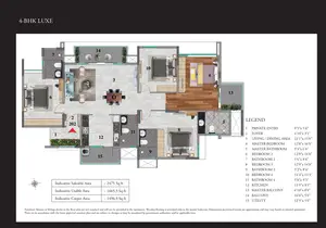 4 BHK, LUXE