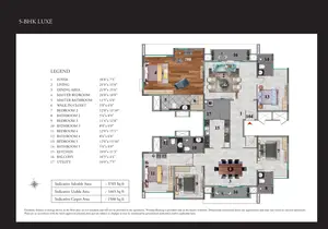 5 BHK, LUXE