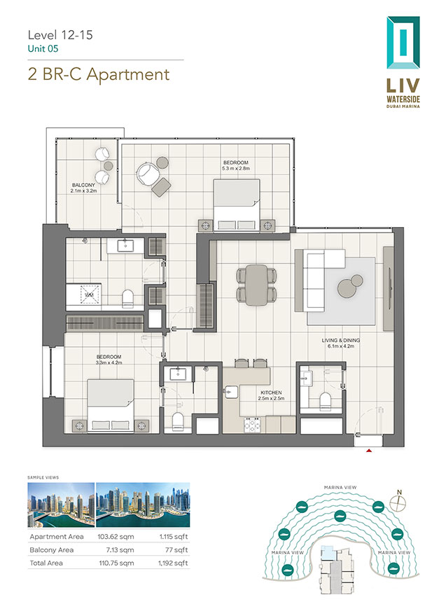 Type C, Level 12-15, Unit 05