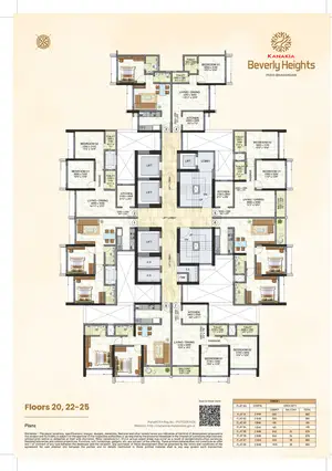 Floor Plan, 20, 22 To 25