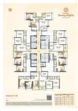 Floor Plan, 27 To 30