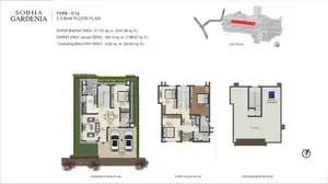 Type-C1a, 3.5 BHK
